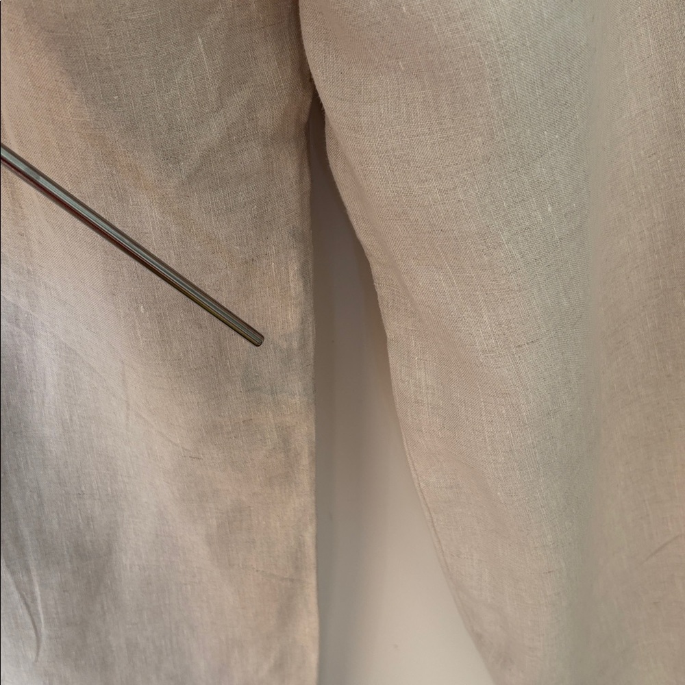 DISSH Norah Flax Natural Linen Pants Wide Leg - Picture 13 of 15